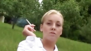 Tereza fucked in the park Thumbnail