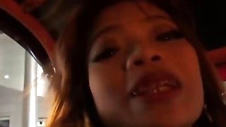 A slutty Asian chick gets fucked hard by horny tourist in a hotel room Thumbnail