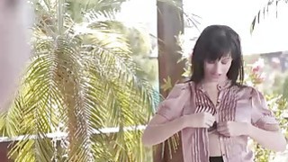 Megans BF getting a blowjob lesson from her hot stepmom Ava Thumbnail
