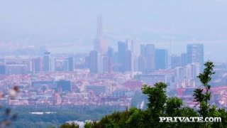 Private.com - Hot Ginebra Bellucci And Mona Blue Get Anal Threesome! Thumbnail