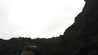 Several sexy nude girls caught on a beach with a spy cam Thumbnail