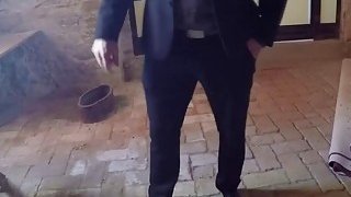 Beautiful refugee Arab with smooth nude body made big cock hotel manager cry for her booty Thumbnail