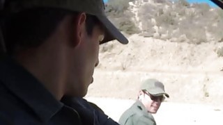 Redhead Babe Fucked By Border Patrol Agent Thumbnail
