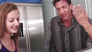 Big tits petite teen stepdaughter family fucked by latino stepdad milf mature creampie Thumbnail