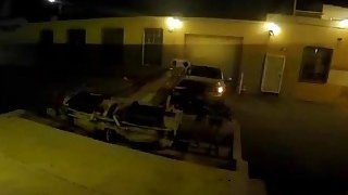 Busty brunette gets pussy pounded in tow truck Thumbnail