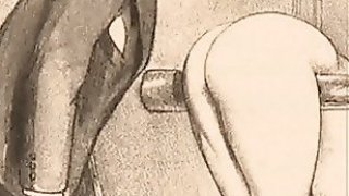 Vintage erotic illustration Thumbnail
